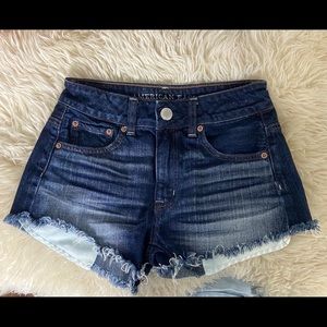 Hi-Rise Festival American Eagle Jean Shorts